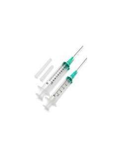 Bd Emerald Disposable Syringe 2 ml + Needle