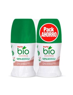 Byly Bio Natural 0% Invisible Déodorant Roll On 2x50ml