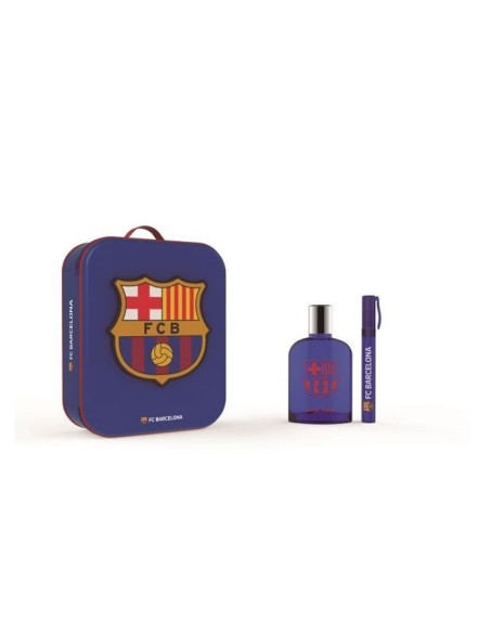 FC Barcelona Eau De Toilette Vaporisateur 100ml Coffret 3 Produits