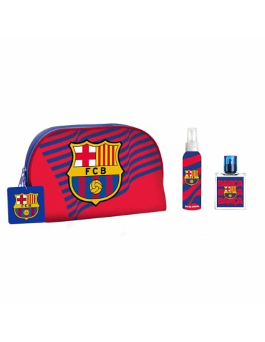 Fc Barcelona Eau De Toilette Spray 50ml Coffret 3 Produits