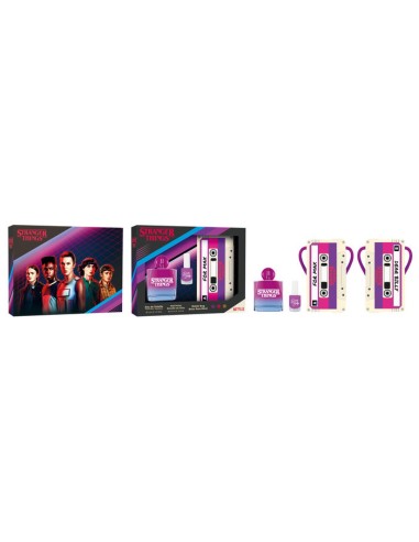 Stranger Things Eau De Toilette Vaporisateur 100ml Coffret 3 Produits Stranger Things Eau De Toilette Vaporisateur 100ml Coffret 3 Produits