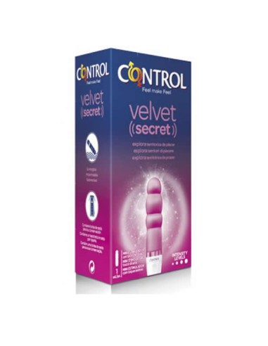 Control Velvet Secret Mini Vibromasseur Control Velvet Secret Mini Vibromasseur