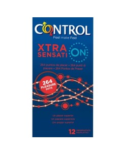 Préservatifs Control Xtra Sensation 12 pièces
