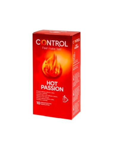 Control Hot Passion Condoms Warming Effect 10U Control Hot Passion Condoms Warming Effect 10U