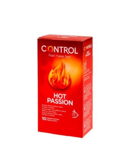 Control Hot Passion Condoms Warming Effect 10U