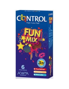 Control Kukuxumusu Préservatifs Feel Fun Mix 6 Unités