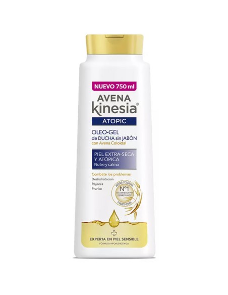 Avena Kinesia Avena Atopic Gel Douche Sans Savon Oleo 750ml