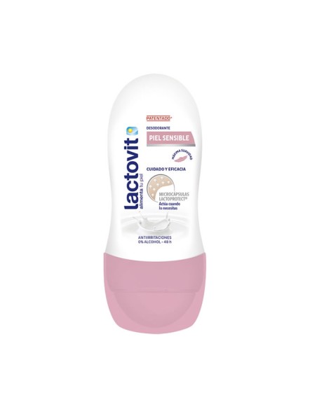 Lactovit Sensitive Déodorant Roll On 50ml