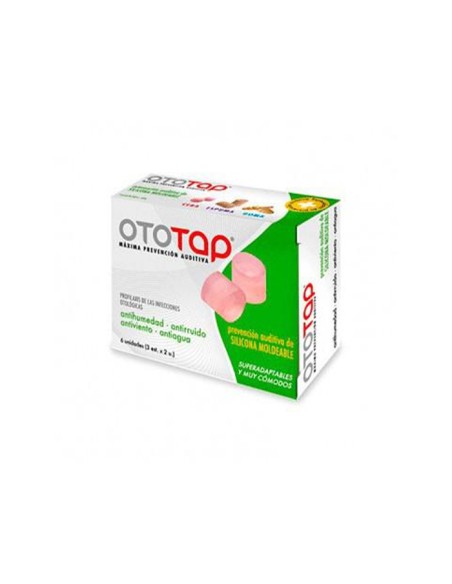 Ico Ototap Bouchons D'oreille En Silicone 6U