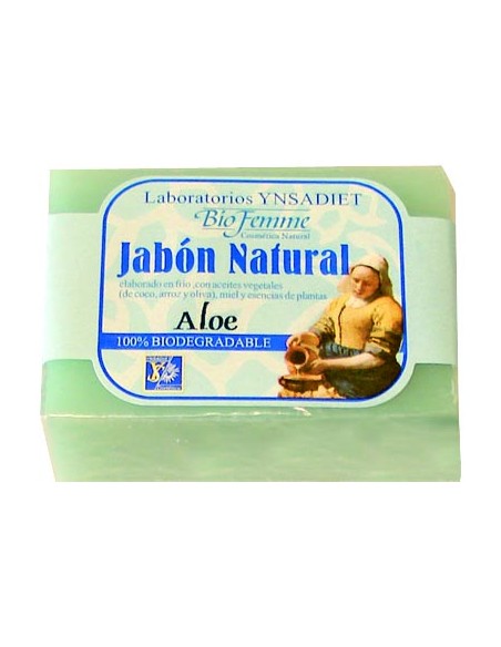 Ynsadiet Jabon Natural Aloe Vera 100g