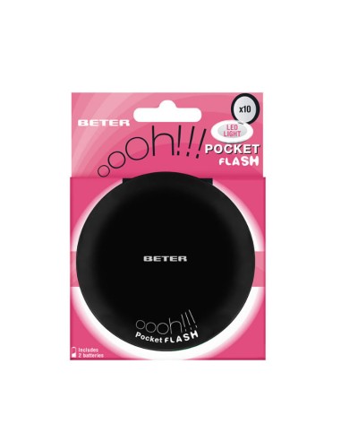 Beter Ohh! Two Ways Mirror With Led Light x10 Black