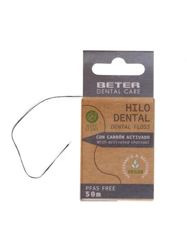 Beter Hilo Dental Carbón Activado 50 M 1 U