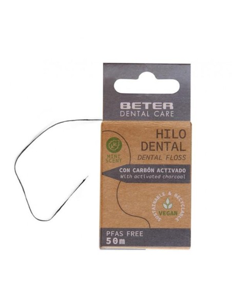 Beter Hilo Dental Carbón Activado 50 M 1 U
