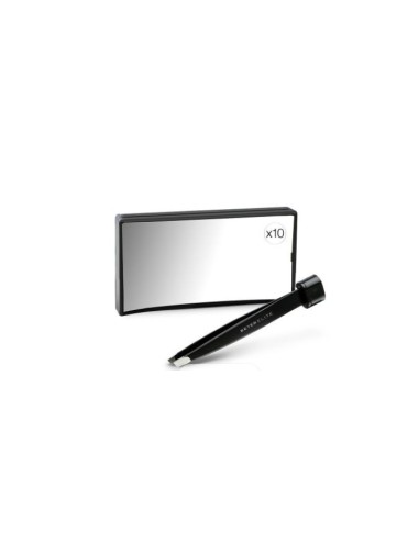 Beter Elite Rectangular Mirror X10 With Tweezer