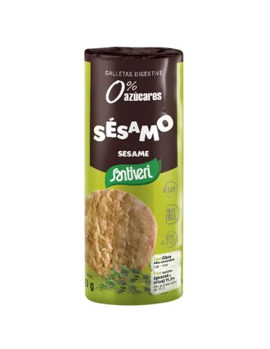 Santiveri Craquelins Au Sésame 190g Santiveri Craquelins Au Sésame 190g