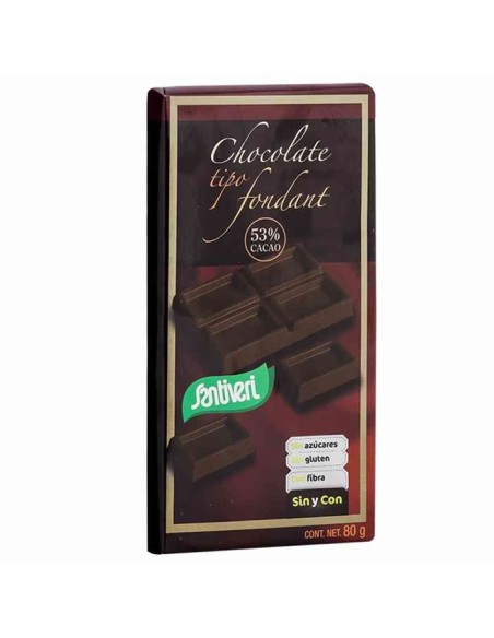 Santiveri Fondant Au Chocolat + Maltitol 80g
