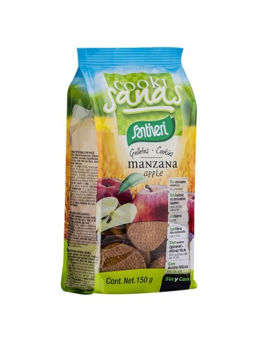 Santiveri Cookisanas Biscuits Aux Pommes 150g Santiveri Cookisanas Biscuits Aux Pommes 150g