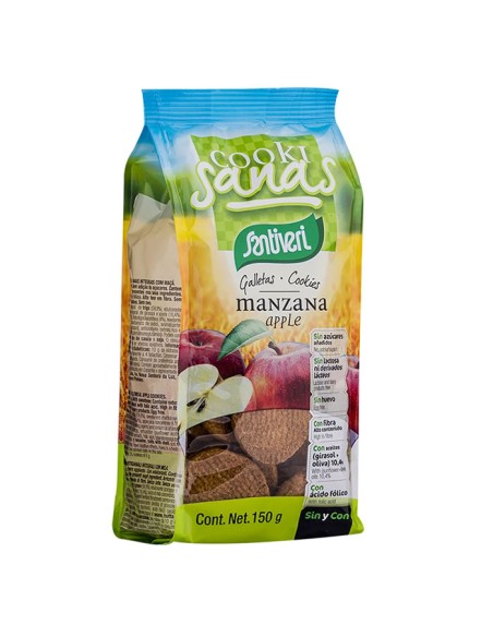 Santiveri Cookisanas Biscuits Aux Pommes 150g