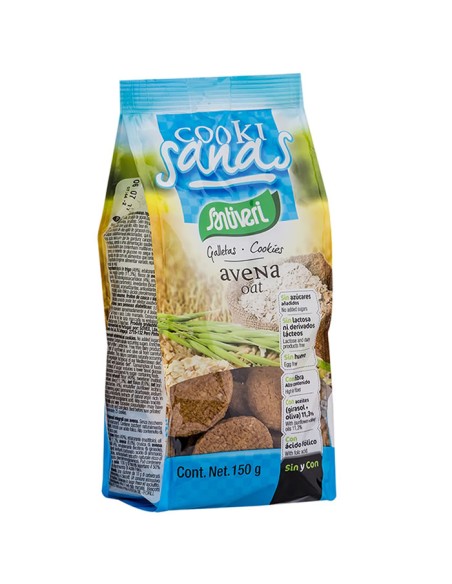 Santiveri Cookisanas Biscuits Aux Flocons D'avoine 150g