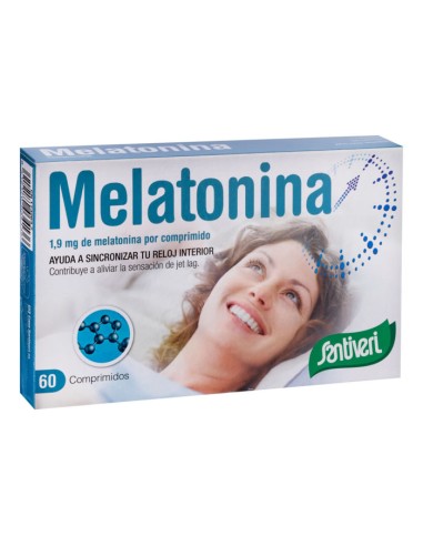 Santiveri Mélatonine 60 Comprimés Santiveri Mélatonine 60 Comprimés