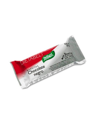 Santiveri Dietabelt Barre Chocolat Noir 16 Unités