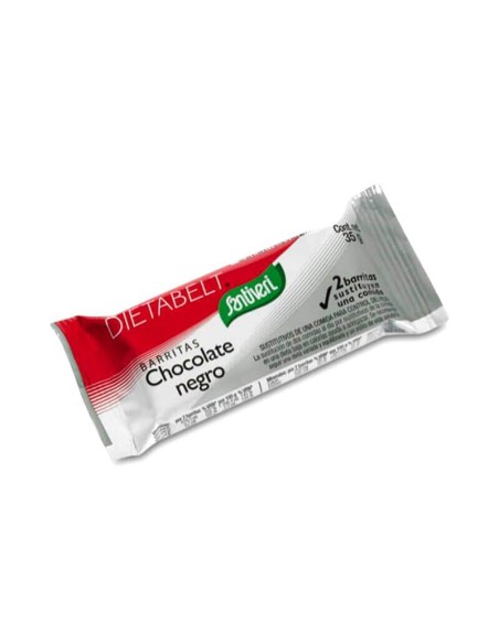 Santiveri Dietabelt Barre Chocolat Noir 16 Unités