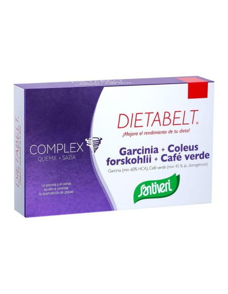 Complexe Santiveri Dietabelt Garcinia + Coleus + Café Vert 48 Comprim