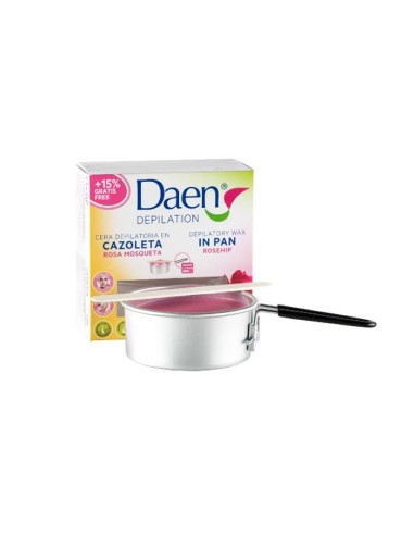 Daen Depilation Depilatory Wax In Pan Rosehip 90g