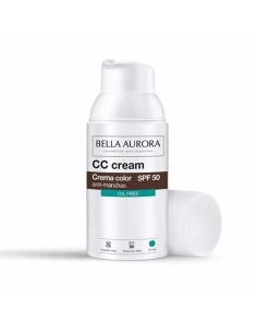 Bella Aurora CC Cream Anti-Blemish Oil Free Spf50 30ml