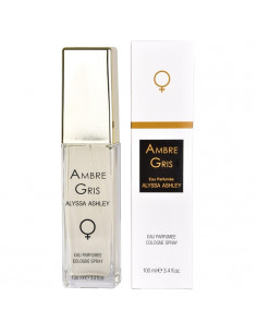 Alyssa Ashley Ambre Gris Eau Parfumee Cologne Vaporisateur 100ml