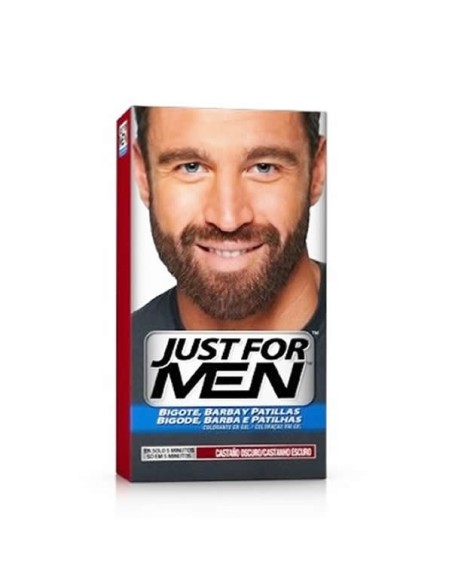 Just For Men Moustache Et Barbe Châtain Foncé 28.4g