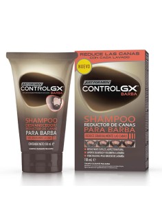 Champú Just For Men Control Gx Beard Réducteur De Cheveux Gris 118ml