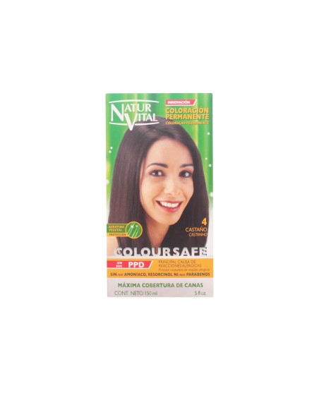 Naturaleza Y Vida Coloursafe Permanent Color 4 Brown 150ml
