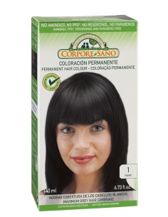 Corpore Tinte 1 Negro 140ml Bio