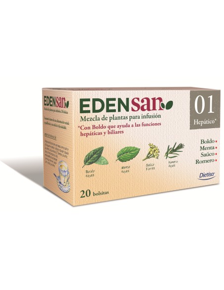 Dietisa Edensan 01 Hepatico 20 Filtros