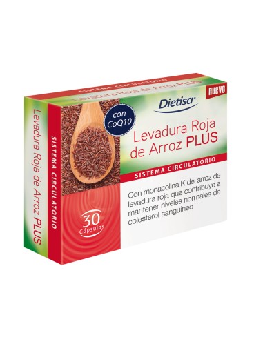 Dietisa Dts Levadura Roja De Arroz Plus 60 Caps