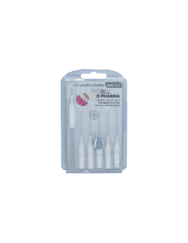 Foramen Cepillo Interdental Extrafino 1,1 6uds Foramen Cepillo Interdental Extrafino 1,1 6uds
