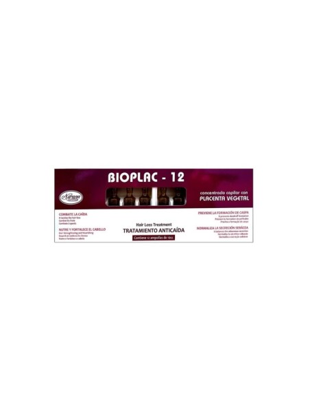 Nurana Bioplac-12 Ampoules Traitement Anti Chute 12x10ml