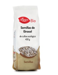 Granero Semillas De Girasol Bio 450 Gramos