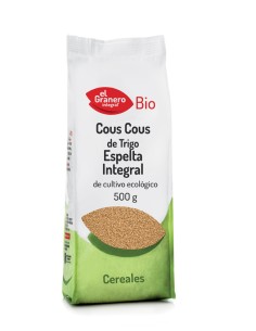 Granero Cous Cous De Espelta Integral Bio 500 Gramos