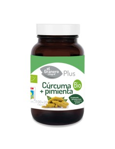 Granero S Curcuma Pimienta Bio 440 Mg 100 20 Caps