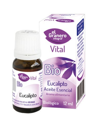 Granero Aceite Esencial De Eucalipto Bio 12ml Granero Aceite Esencial De Eucalipto Bio 12ml