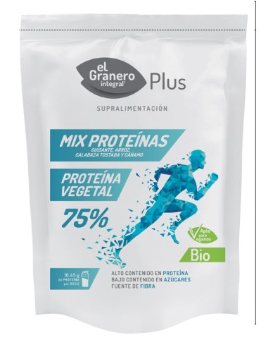 Granero Mix Proteinas (guisante, Arroz, Calabaza Tostada y Granero Mix Proteinas (guisante, Arroz, Calabaza Tostada y
