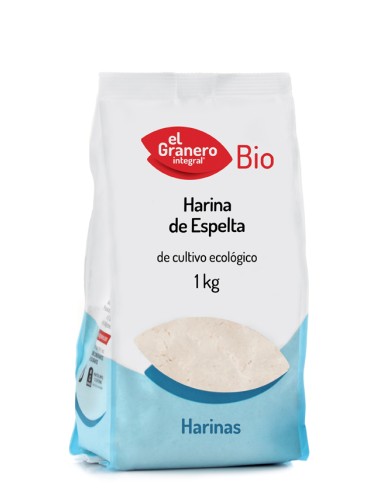Granero Harina Espelta Blanca Bio 1 Kg C-Gluten Granero Harina Espelta Blanca Bio 1 Kg C-Gluten