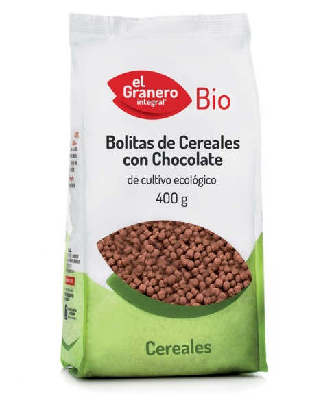 Granero Bolitas De Cereales Con Choco Bio 400g