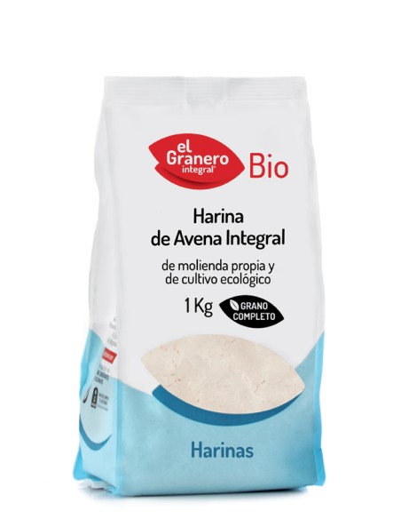 Granero Harina De Avena Integral Bio 1 Kg