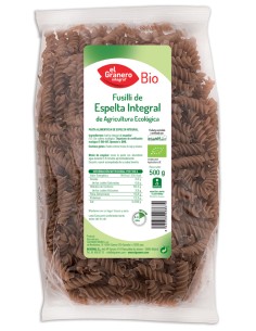 Granero Fusilli Espelta Integral Bio 500g