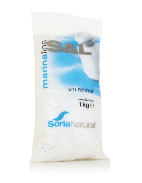 Alecosor Sal Marina Fina Sin Refinar 1 Kg