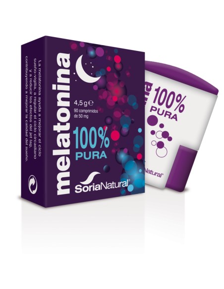 Soria Melatonina 100 Pura 50 Mg 90 Comp