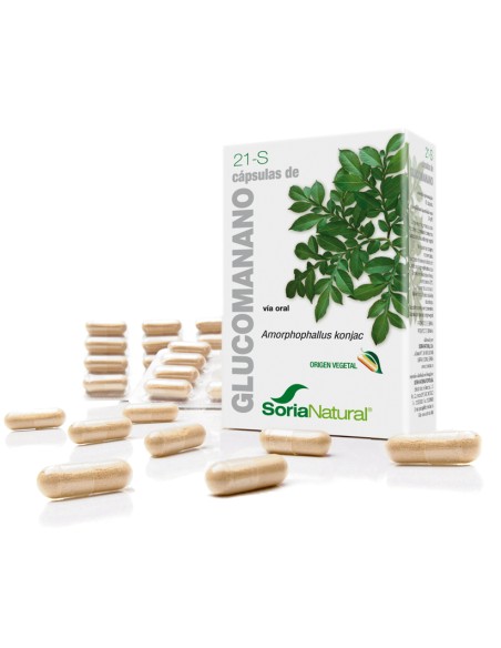 Soria 21-S Glucomanano 400 Mg 60 Cap